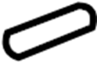 Image of Wheel Arch Flare Gasket image for your 2014 Toyota Tacoma 2.7L A/T RWD Base Crew Cab Pickup Fleetside 