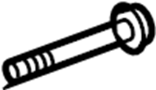 Image of Trailer Hitch Receiver Bolt image for your 2017 Toyota 4Runner 4.0L V6 A/T RWD SR5 Sport Utility 
