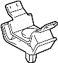 Image of Mount. (Rear). A part that locates and. image for your 2011 Toyota RAV4  Base Sport Utility 