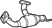 Image of Pipe. Converter. (Front). Catalytic Converter. image for your 2008 TOYOTA 4RUNNER LIMITED