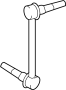 Image of Link. Stabilizer. (Front). Exc.Kinetic Dynamic. image for your 2007 Toyota Camry   