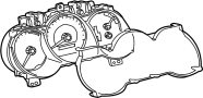 Image of Instrument Panel Lens image for your 2019 TOYOTA C-HR