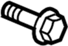 View Bolt. Belt. Mount. (Front, Rear, Upper, Lower) Full-Sized Product Image