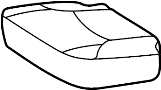 Image of Seat Cover (Rear) image for your 2017 Toyota Tacoma   