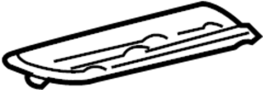Image of Roof Luggage Carrier Support Insulator (Left) image for your 2005 Toyota 4Runner 4.7L V8 A/T 4WD Limited Sport Utility 