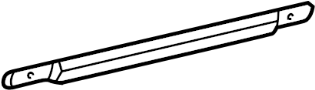 Image of Door Window Belt Weatherstrip (Rear) image for your 2007 TOYOTA CAMRY LE