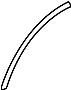 View Wheel Arch Flare Gasket (Front, Lower) Full-Sized Product Image