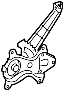 Image of Window Regulator image for your 2008 Toyota 4Runner 4.0L V6 A/T 4WD Limited Sport Utility 