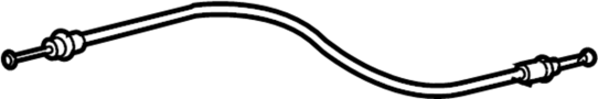 Image of Door Latch Cable (Rear) image for your 2014 Toyota Tacoma 4.0L V6 A/T 4WD Base Extended Cab Pickup Fleetside 