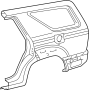 Image of Quarter Panel (Left) image for your 2005 TOYOTA 4RUNNER LIMITED 4700CC 32-VALVE DOHC EFI, AUTOMATIC  5-SPEED