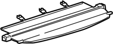 Image of Cargo Cover image for your 2023 Toyota Prius AWD-e   
