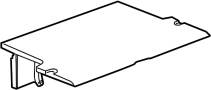 Image of Board, Deck. Cargo cover. image for your 1985 TOYOTA 4RUNNER
