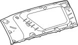 View Interior Quarter Panel Trim Panel (Upper) Full-Sized Product Image 1 of 1