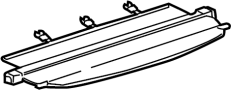 View Cargo Cover Full-Sized Product Image 1 of 2