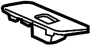 View Interior Quarter Panel Trim Panel (Upper) Full-Sized Product Image 1 of 2