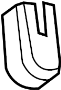 Image of Arm. WIPER. Cover. Cap.  Back Glass Wiper Arm Cap. image for your 2005 TOYOTA CAMRY