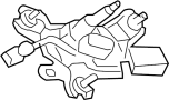 Image of Back Glass Wiper Motor (Rear) image for your 2005 TOYOTA CAMRY