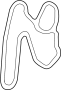 Image of Engine Oil Cooler Gasket image for your 2018 TOYOTA TUNDRA SR5 Extended Cab Pickup Fleetside