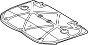 Image of Hood Insulation Pad image for your 1981 TOYOTA COROLLA