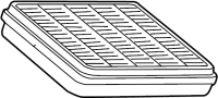 Image of Engine Air Filter image for your 1995 TOYOTA TACOMA