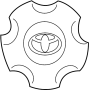 Image of Wheel Cap image for your 2005 Toyota Avalon   