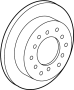 View Disc Brake Rotor (Front) Full-Sized Product Image