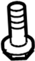 Image of BOLT, FLANGE. Control arm BRACKET bolt. Suspension Ball Joint Bolt. Suspension Control Arm Bolt. A... image for your 2005 Toyota Celica 1.8L M/T GTS Hatchback 