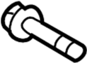 Image of Bolt. Mount. A threaded rod with a. image for your 2008 Toyota 4Runner  SR5 Sport Utility 