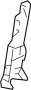 Image of Seat Belt Height Adjuster (Front) image for your 2016 Toyota 4Runner   
