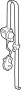 Image of Seat Belt Shoulder Belt (Rear) image for your 2019 TOYOTA SIENNA