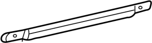Image of Weatherstrip. Belt. (Rear). Door Belt Molding. Door. image for your 2023 Toyota Tacoma   