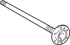 Image of Drive Axle Shaft (Rear) image for your 1997 Toyota RAV4   