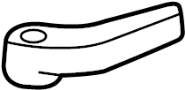Image of Tailgate Handle image for your 2022 Toyota Tundra  Platinum Crew Cab Pickup Fleetside 