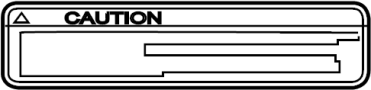 Image of Engine Decal (Rear) image for your 1998 Toyota Tacoma 3.4L V6 M/T 4WD SR5 Extended Cab Pickup Fleetside 