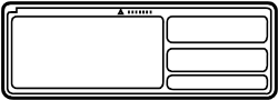 Image of Label, Information. Label, Transfer CAUT. image for your 2008 TOYOTA HIGHLANDER