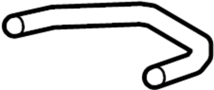 View Engine Coolant Reservoir Hose (Rear) Full-Sized Product Image