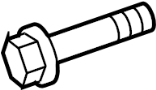 View Bolt. Belt. Tensioner. Pulley. Mount. (Upper, Lower) Full-Sized Product Image