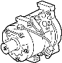 Image of A/C Compressor image for your 2016 Toyota 4Runner 4.0L V6 A/T 4WD Limited Sport Utility 