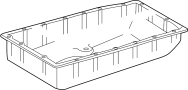 View Transmission Oil Pan Full-Sized Product Image