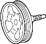 View Power Steering Pump Pulley Full-Sized Product Image