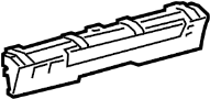 Image of GLASS, ACCESSORY MET. GLASS, DISPLAY. Included with: Accessory. image for your 2015 Toyota Prius v   