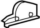 Image of Seat Frame Trim Panel (Rear, Lower) image for your 2019 Toyota 4Runner   