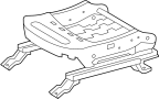 Image of Seat adjuster. Spring Assembly, Seat. (Front) image for your 2023 Toyota 4Runner   