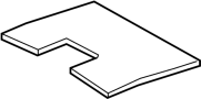 Image of Pad, Roof Silencer. image for your 2021 TOYOTA 4RUNNER Trail