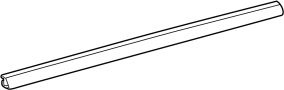 View Bar, Roof Carrier. Side rail. (Left) Full-Sized Product Image 1 of 2