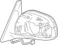 Image of Door Mirror (Left, Right, Rear) image for your 2023 Toyota Corolla   