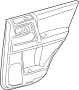 Image of Door trim panel. (Rear) image for your 2022 TOYOTA 4RUNNER