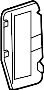Image of Cover, Quarter Trim. Jack Cover.  Included with: Lower. image for your 2001 TOYOTA 4RUNNER