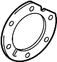 Image of GASKET. BRAKE DRUM O. Axle shaft. Oil deflector. Rotor.  Part cannot be reused. image for your 2009 TOYOTA CAMRY XLE 2400CC 16-VALVE DOHC EFI, AUTOMATIC  5-SPEED