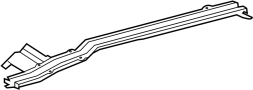 Image of Floor Side Rail (Front, Rear) image for your 2019 Toyota 4Runner   